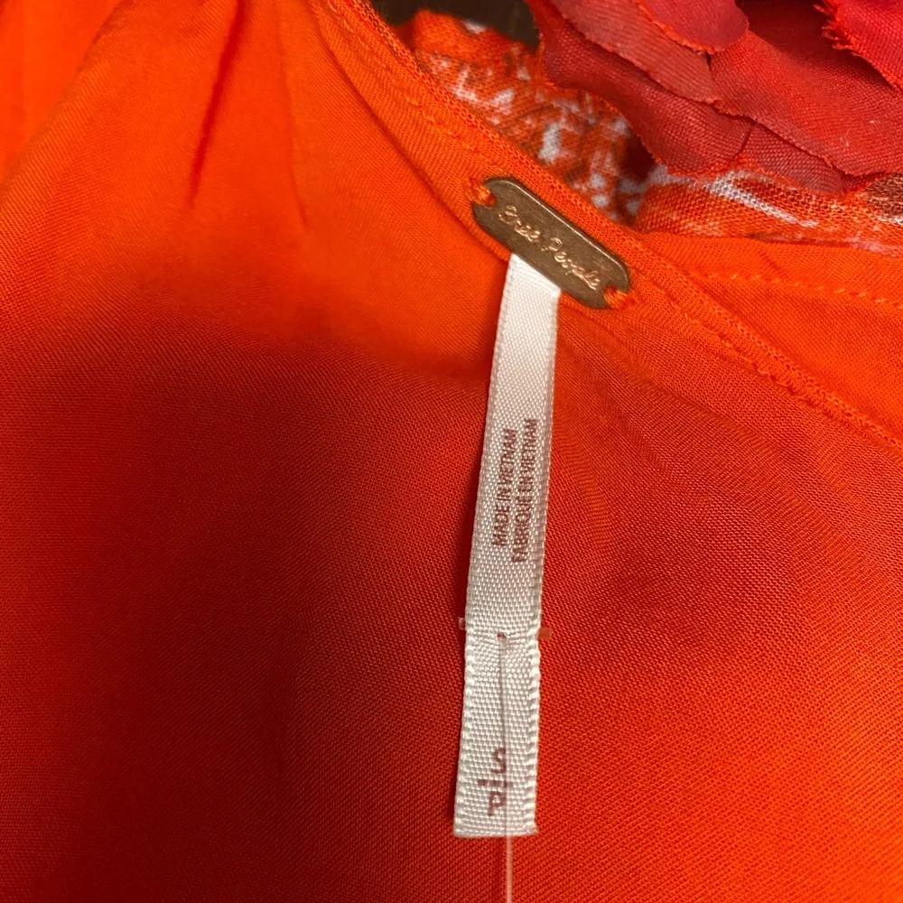 NWT Free People All Mine mini dress in red - Picture 16 of 16